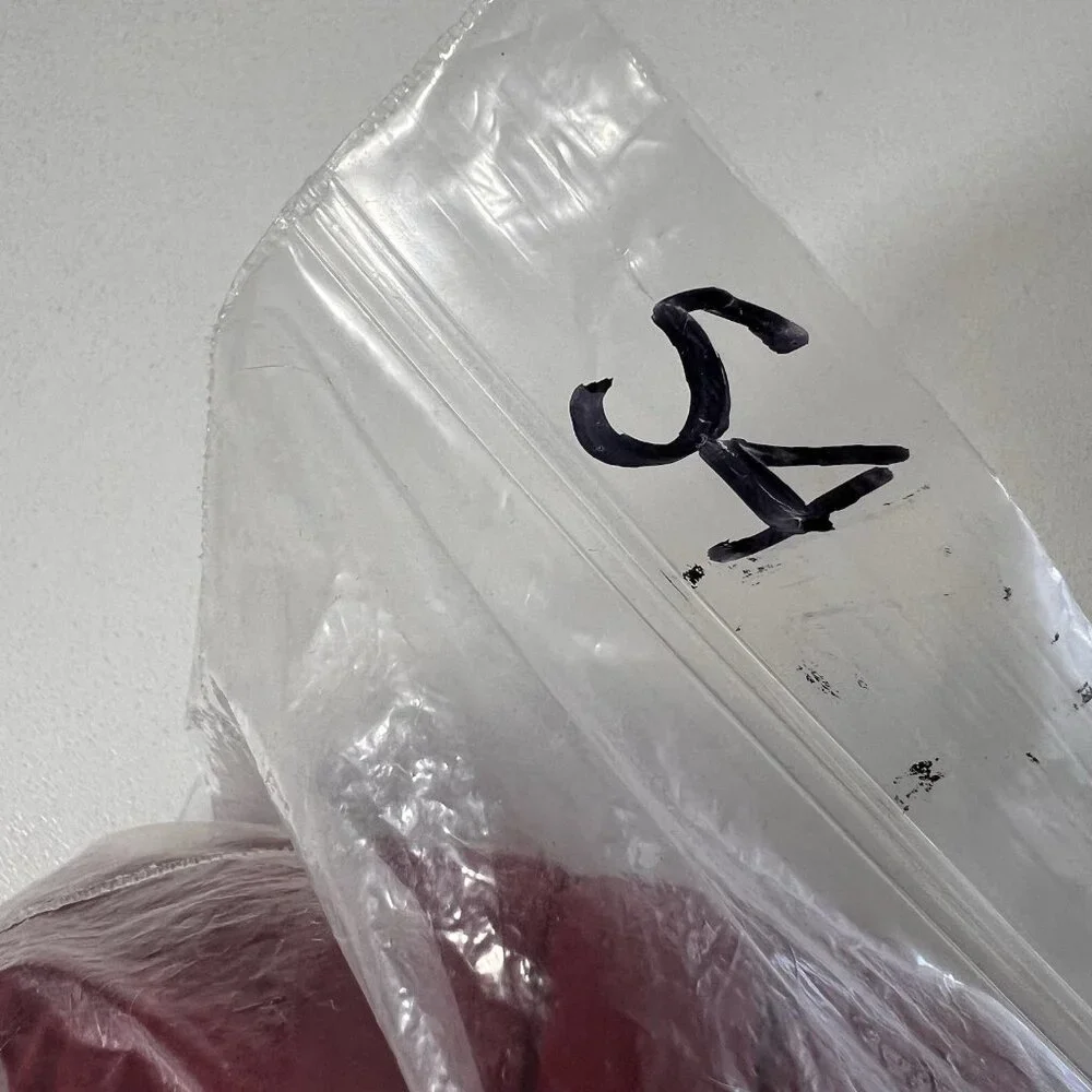 Burberry Puffer Coat Baby Girl 6 Months Maroon Goose Down Hooded Plaid Lined - Picture 7 of 7